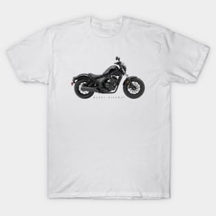 Honda Rebel 300 20 black, sn T-Shirt